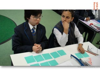 Experiencing
                  Singapore Math
King Solomon Academy, Londo
 