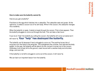 Experiencing
Singapore Math
 