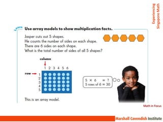 Experiencing
                Singapore Math
Math in Focus
 