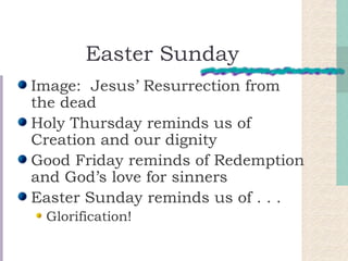 Easter and Pentecost