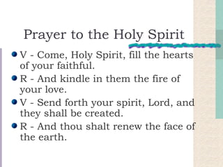 Easter and Pentecost