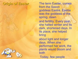EASTER IN PUERTO RICO AND THE USA | PPT