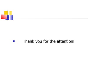 Thank you for the attention! 