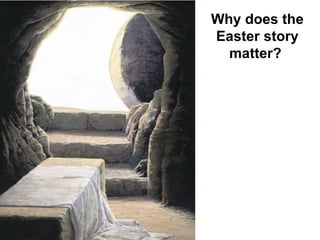 Why does the
Easter story
  matter?
 