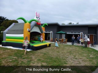 The Bouncing Bunny Castle.