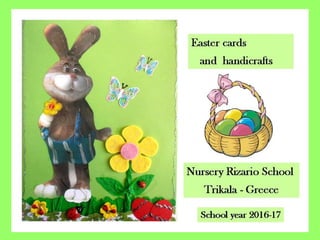 Easter cards and handicrafts
