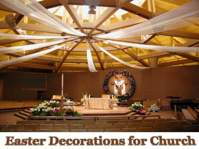 easter decorations for church