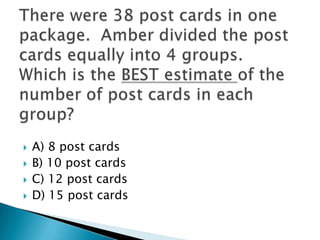  A) 8 post cards
 B) 10 post cards
 C) 12 post cards
 D) 15 post cards
 