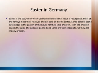 Easter in Germany ,[object Object]