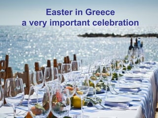 Easter in Greece
a very important celebration
 