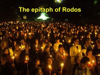 The epitaph of Rodos