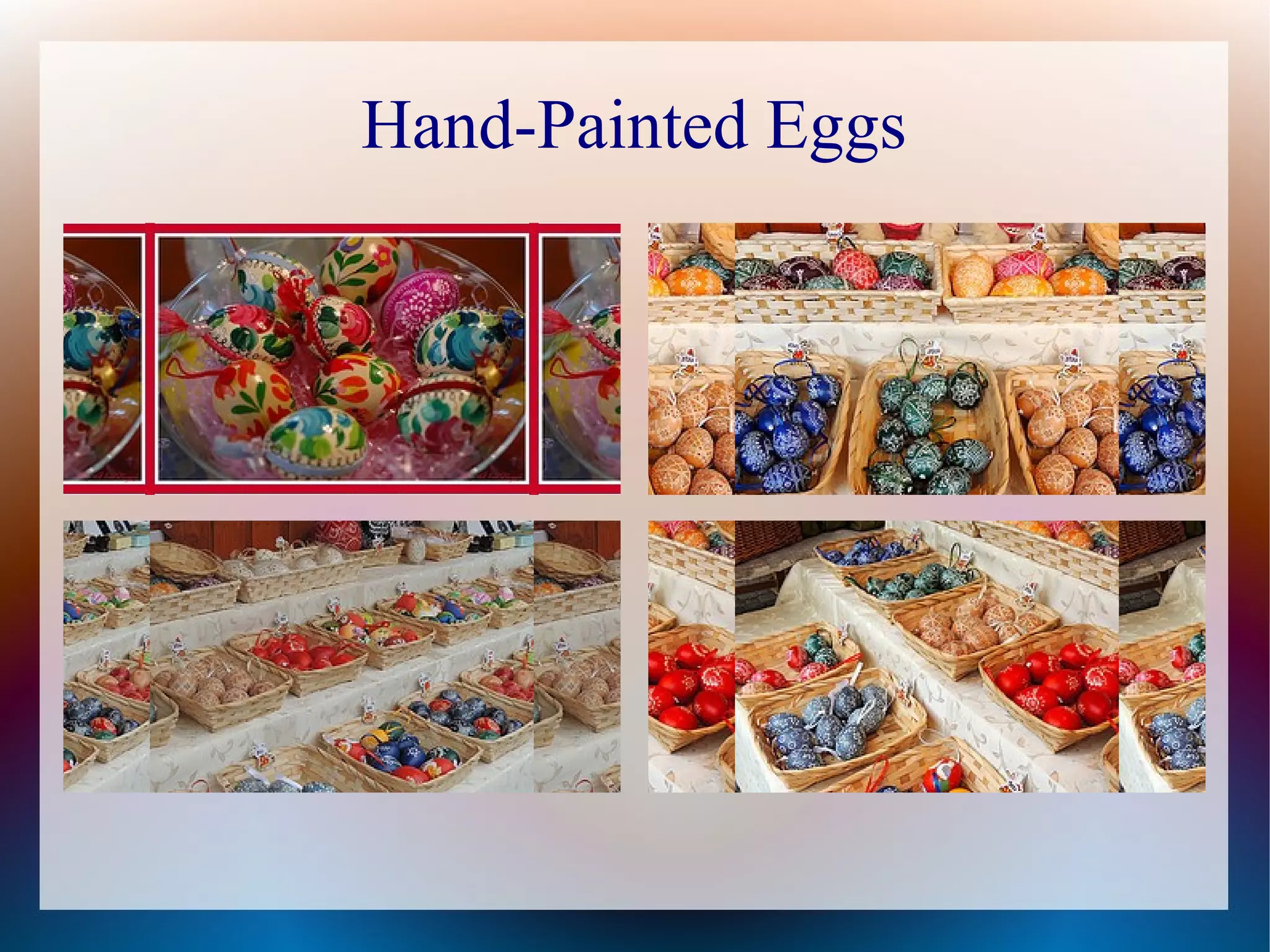 Hand-Painted Eggs