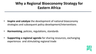 Developing a Regional Bioeconomy Strategy for Eastern Africa