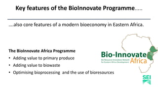 Developing a Regional Bioeconomy Strategy for Eastern Africa