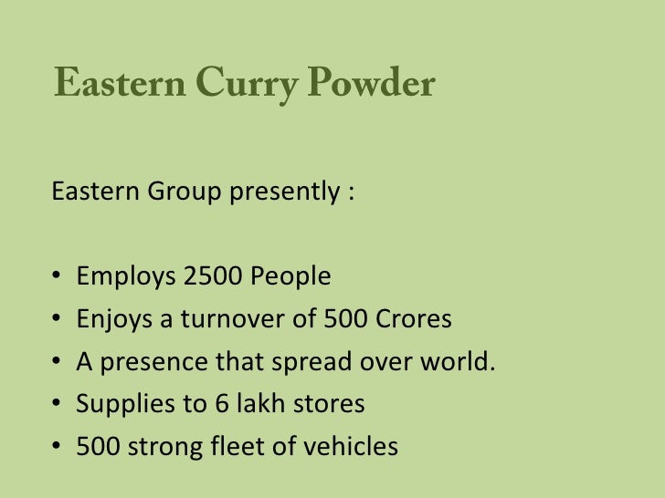 Eastern Curry Powder Essence of Delicious Flavours
