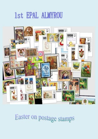 Easter on postage stamps