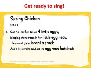 Get ready to sing!
 
