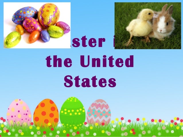 easter in usa presentation