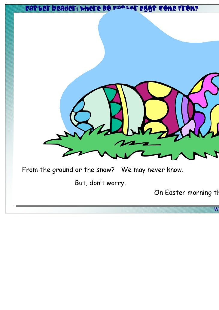 Where do Easter eggs come from?