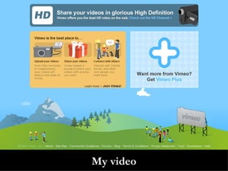 My video 