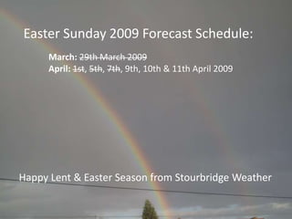 Easter Sunday Forecasts V4