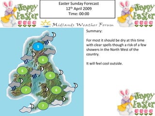Easter Sunday Forecasts V4