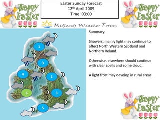 Easter Sunday Forecasts V4