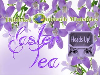 Easter Tea Heads Up Game