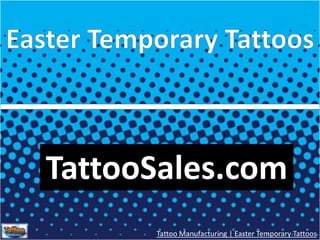 Easter Temporary Tattoos TattooSales.com 