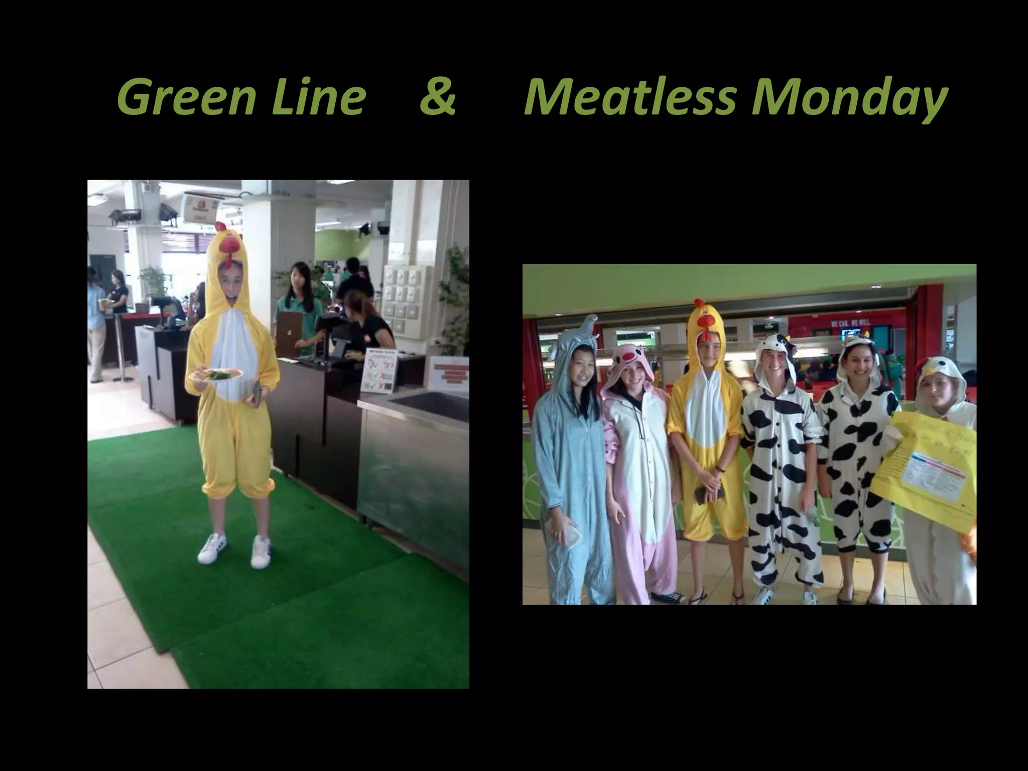 Green Line & Meatless Monday