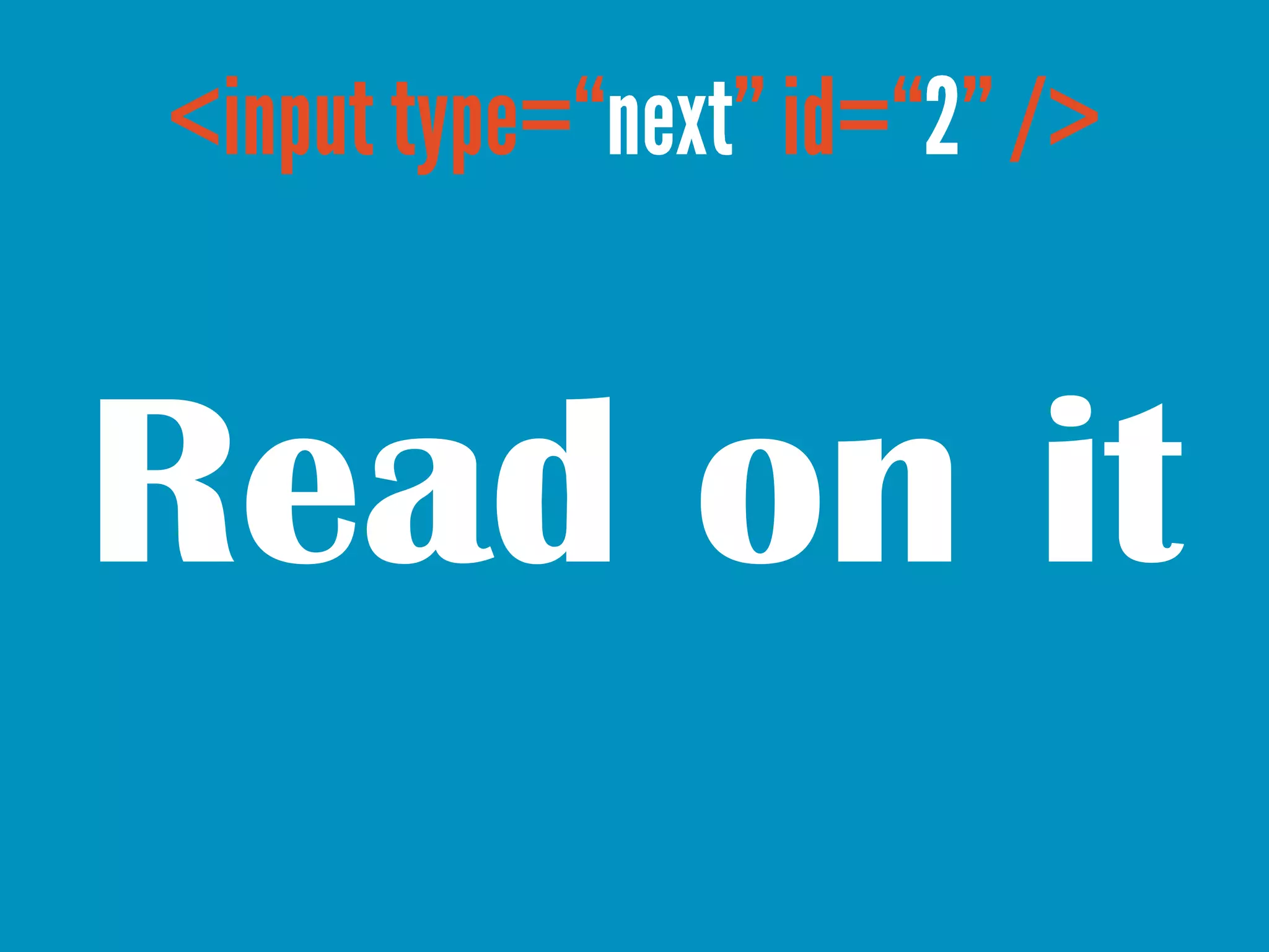 Read on it
 