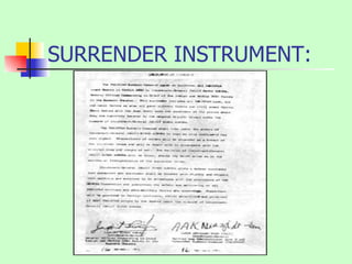 SURRENDER INSTRUMENT: 