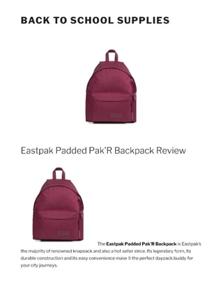 eastpak b2b