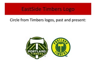 EastSide Timbers Logo
Circle from Timbers logos, past and present:
 