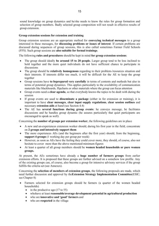 East Timor Agriculture Extension Strategy | PDF