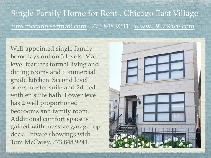 East Village Luxury Home For Rent In Chicago