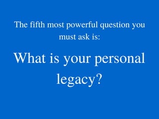 5 Powerful Questions You Must Ask to Change Your Life