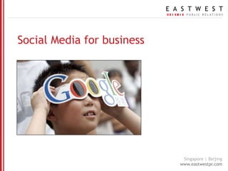 Social Media for business 