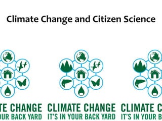 Climate Change and Citizen Science 