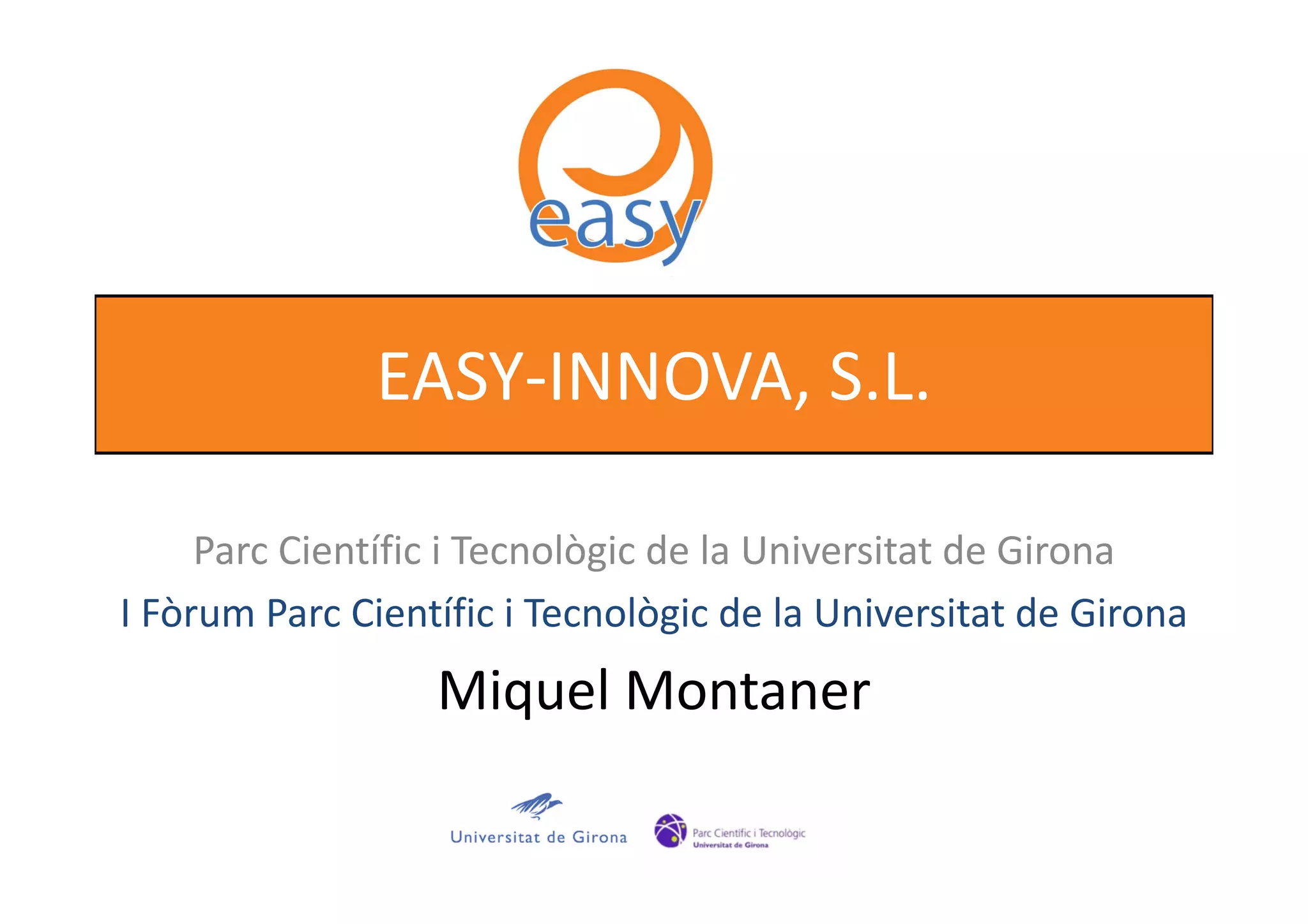 Easy innova | PPT
