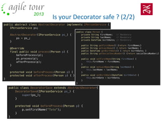Is your Decorator safe ? (2/2)
 