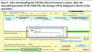 Effortlessly submit TDS/TCS returns with DSC using Gen TDS Software