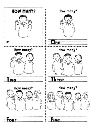 How many?
How many? How many?
Three
How many? How many?
Tour Five
 