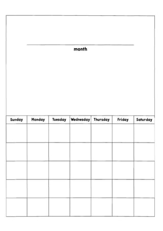 month
Sunday Monday Tuesday Wednesday Thursday Friday Saturday
 