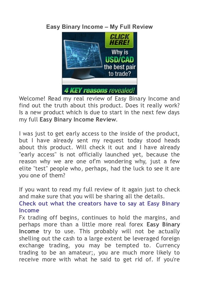 What is binary earning