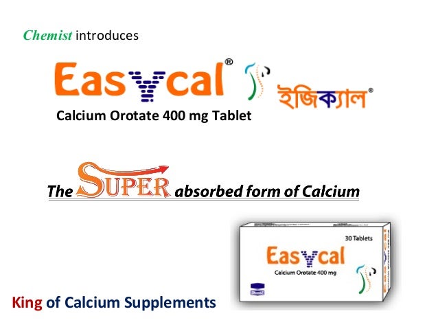 Calcium Orotate Presentation