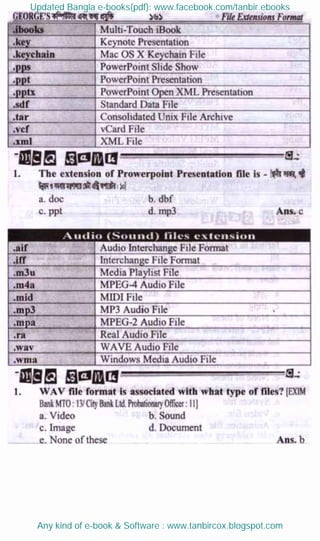 Updated Bangla e-books(pdf): www.facebook.com/tanbir.ebooks
Any kind of e-book & Software : www.tanbircox.blogspot.com
 