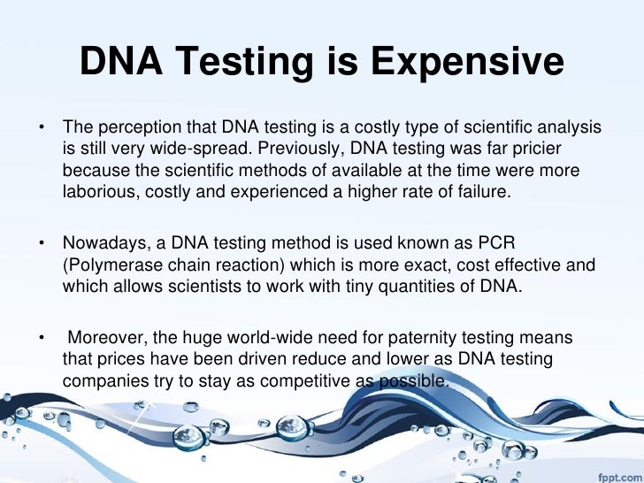 Easy dna paternity testing