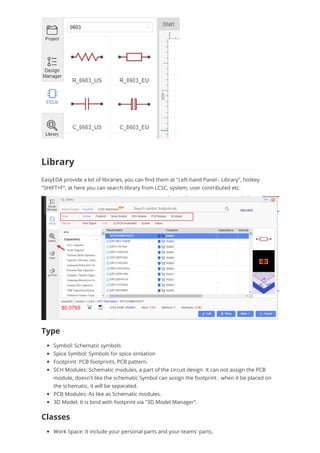 Electrónica y PCB: Tutorial de Easyeda V6.4.3 | PDF