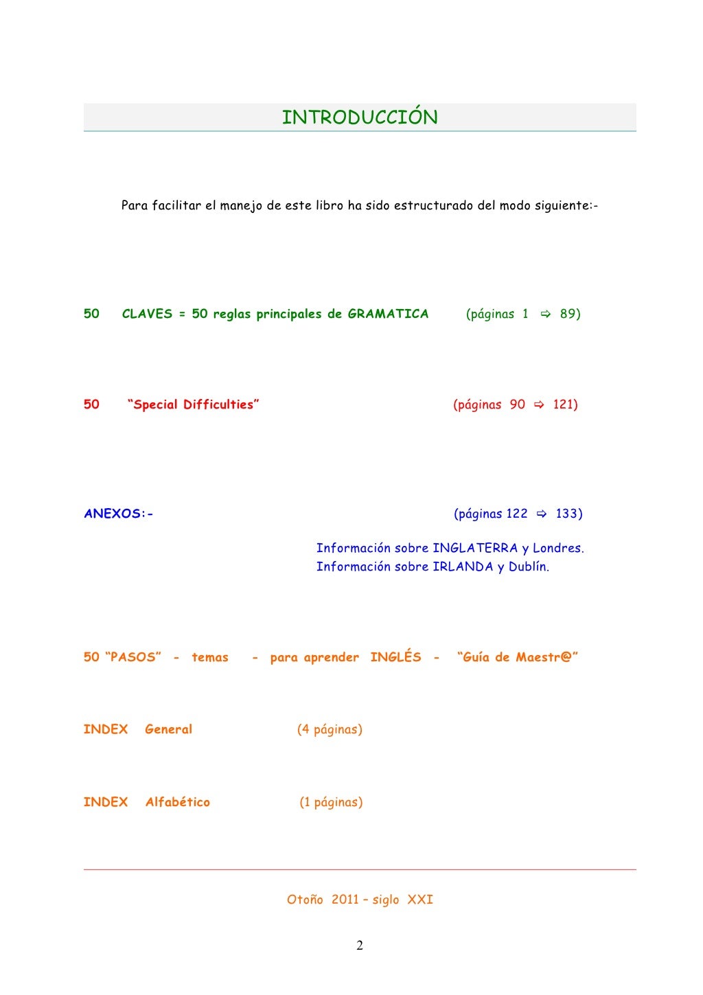 Easy ENGLISH 50 CLAVES Gramática
